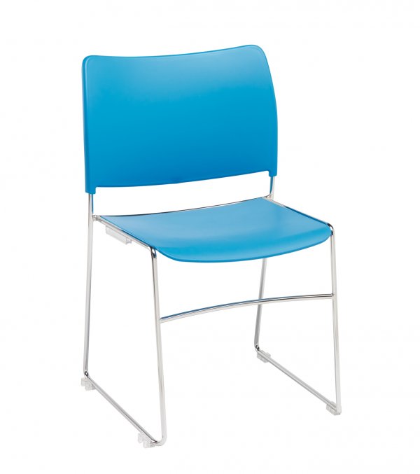 Modius-Blue-Plastic-Stackable-Meeting-Chair-with-Integral-Linking